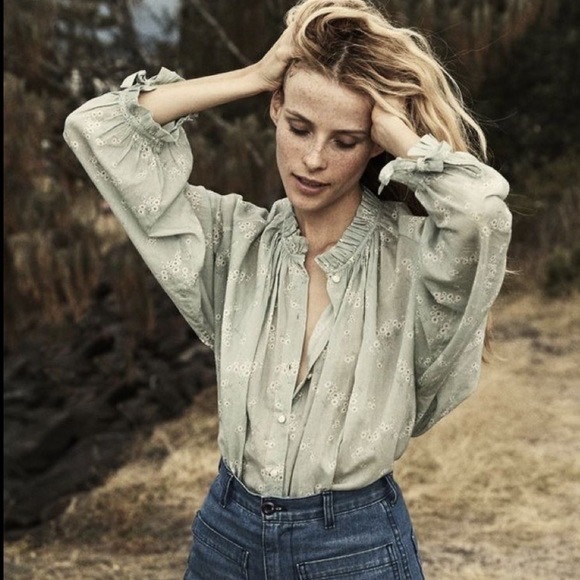 [SOLD] Dôen Baltic Top in Daisy Print - Picture 6 of 6